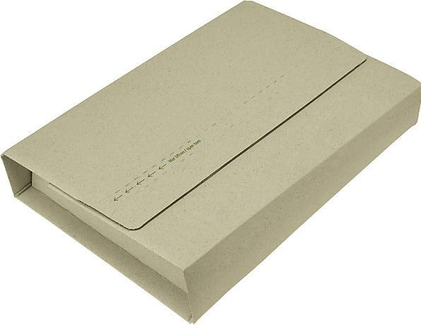 Image du produit Terra Emballage universel en papier d'herbe, gris vert, L x l 325 x 250 mm, à partir (1 x)