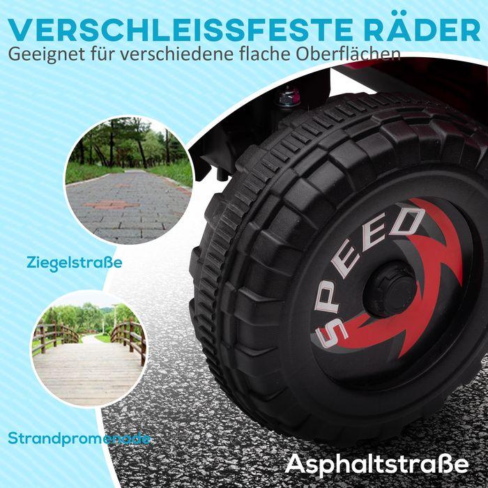 Immagine prodotto Swisshandel24 Quad elettrico per bambini, quad elettrico, funzione avanti e indietro, 6V, 1,5-3 anni, 2,5 km/h (6 V)