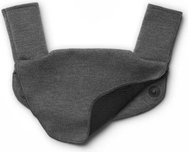 Actual product image BabyBjörn Bib for Harmony, jersey, dark grey