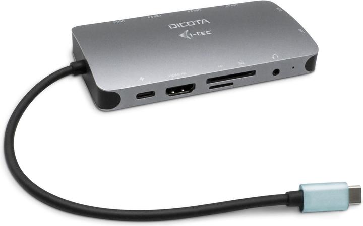 Actual product image Dicota D31955 (USB-C, 10 Ports)