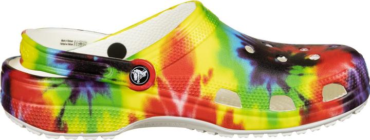 Actual product image Crocs Classic Tie Dye Graphic Clog (37)