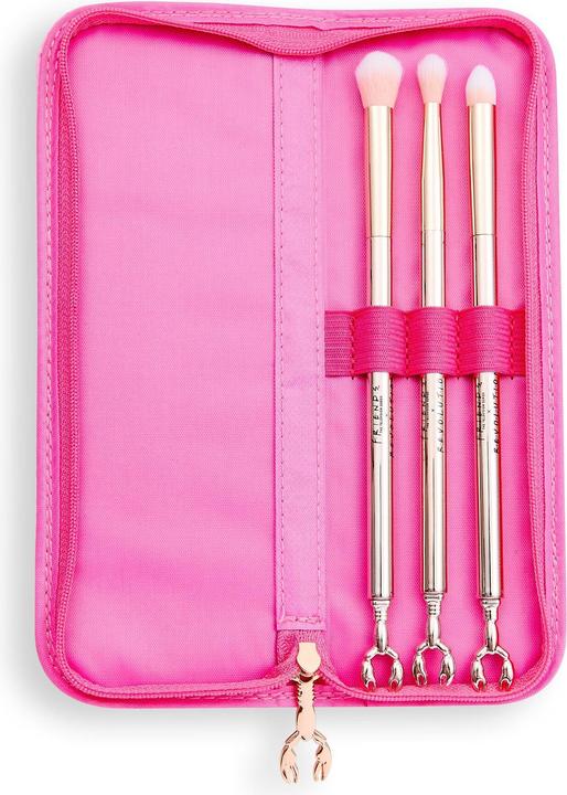 Image du produit Makeup Revolution 3-Teiliges Pinsel-Set - X Friends - Lobster Brush Set (Set)