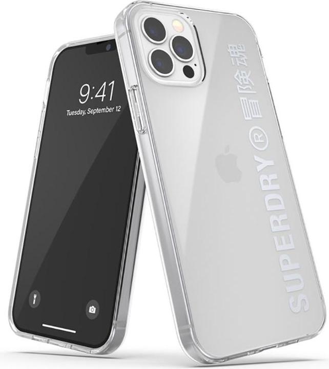 Image du produit Superdry Snap iPhone 12/12 Pro Clear Cas e argent (Realme 12 Pro+, Apple iPhone 12)