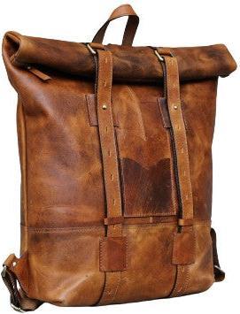 Only-Bags.Store Handmade Echtleder Rucksack, Rucksack, Laptop Schulter Vintage Reisetasche, Weihnachtsgeschenk