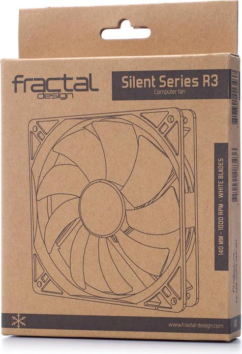 Actual product image Fractal Silent Series R3 (140 mm, 1 x)