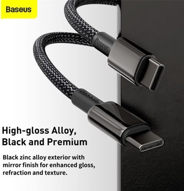 Produktbild Baseus USB C – USB C (1 m, USB 2.0, 100 W)