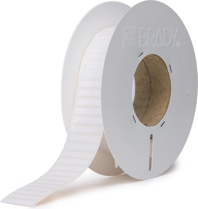 Actual product image Brady Polyimide labels, clean liner technology, 76 mm core