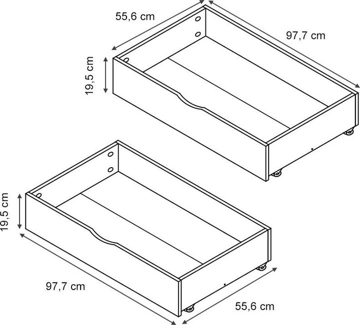 Produktbild VitaliSpa Rollschublade Everest