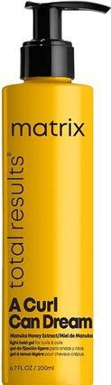 Immagine prodotto Matrix Gel a tenuta leggera per capelli ricci e mossi A Curl Can Dream (Gel a tenuta leggera) 200 ml (Gel per capelli, 200 ml)