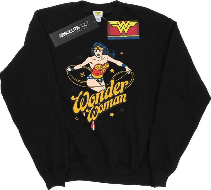 Immagine prodotto Wonder Woman Stars Felpa Donna (L)