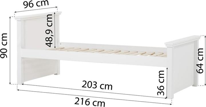 Immagine prodotto Hoppekids Deluxe (96 x 216 cm)