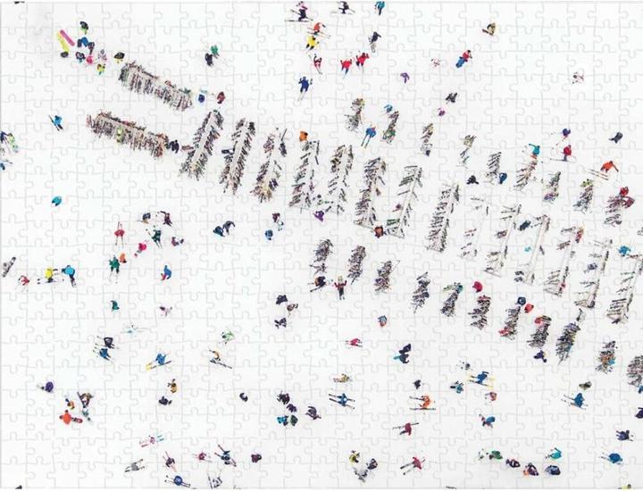 Nährwerte und Zutaten Abrams & Chronicle Gray Malin The Snow - 2-seitiges Puzzle (500 Teile)