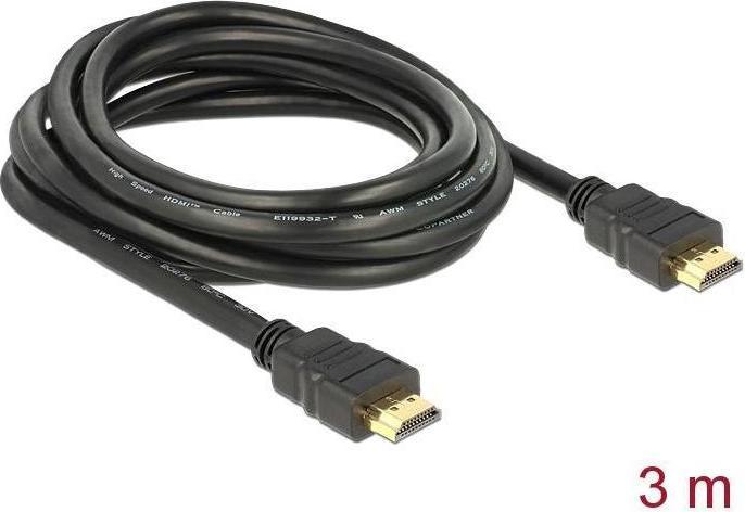 Immagine prodotto Delock HDMI (Typ A) — HDMI (Typ A) (3 m, HDMI)