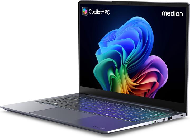 Produktbild Medion SPRCHRGD 14 S1 Elite (14", Snapdragon X Elite X1E-78-100, 32 GB, 1000 GB, CH)