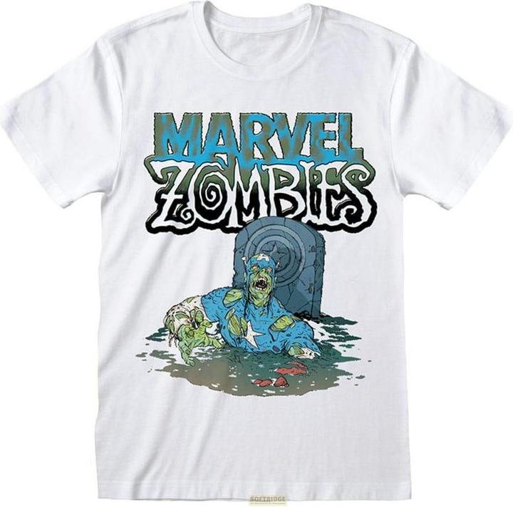 Heroes Inc Marvel T-Shirt Zombie Cap Grösse M (M)