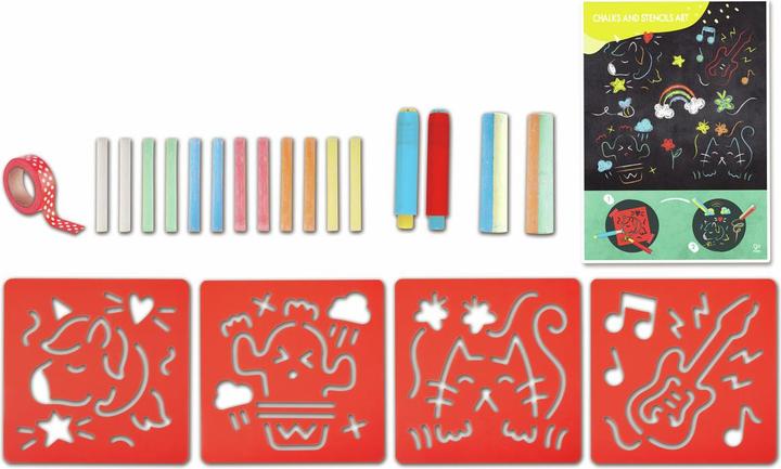 Immagine prodotto Hape Chalk art con stencil