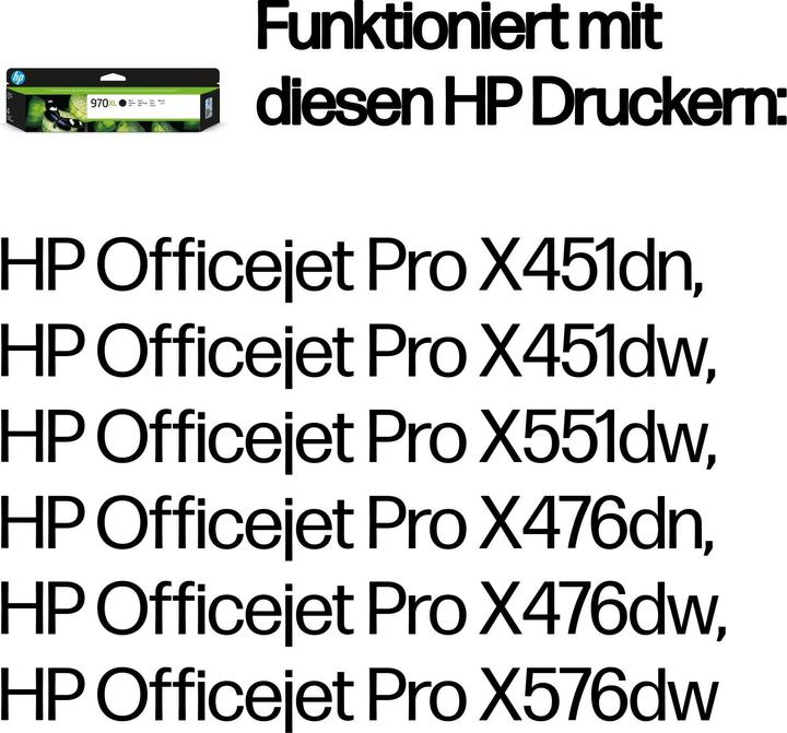 Nutritional values and ingredients HP 970xl (FC)