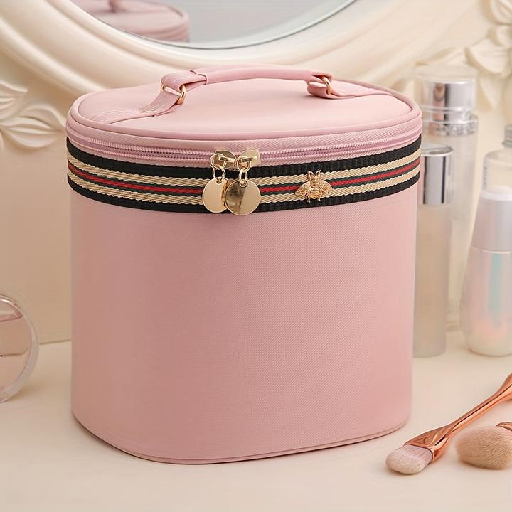 Actual product image Only-Bags.Store Waterproof nylon cosmetic bag with large capacity, portable travel make-up organiser