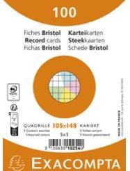 Actual product image Exacompta Index card Format of card: DIN A6 Design of ruling: ruled (105 x 148 mm, 205 g/m², 100 x)