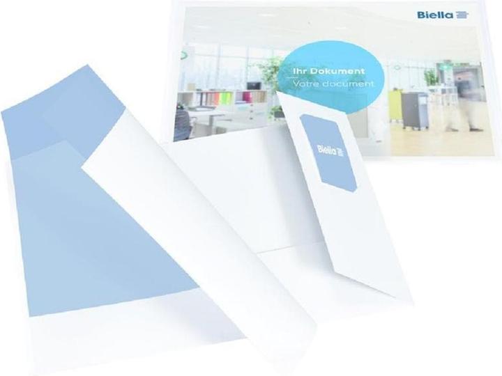 Produktbild Biella Präsentationsmappe Pearl A4 Weiss, 25 Stück (A4, 25 x)