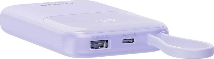 Produktbild Canyon power bank OnPower 101 built-in cable 10000 mAh PD22.5W Violetin (10000 mAh, 22.50 Wh)