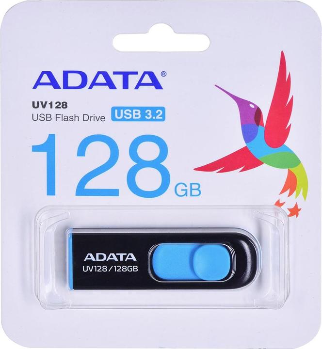 Actual product image Adata Dash Drive UV128 (128 GB, USB-A, USB 3.1)