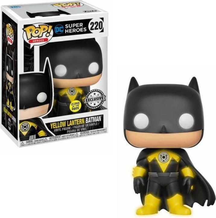 Actual product image Funko Yellow Lantern Batman
