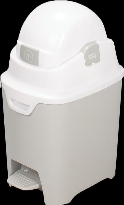 Actual product image Diaper Champ Nappy Pail One Standard Handsfree 60 l Silver
