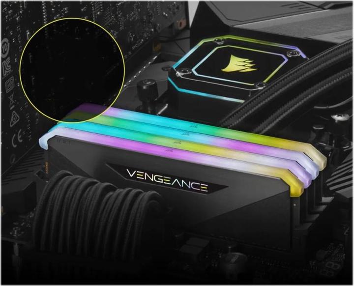 Actual product image Corsair Vengeance RGB RT (2 x 8GB, 4000 MHz, DDR4-RAM, DIMM)