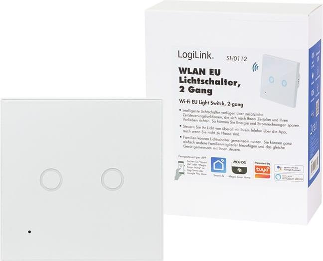 Image du produit LogiLink Maison intelligente Wi-Fi EU Light 2-Fold