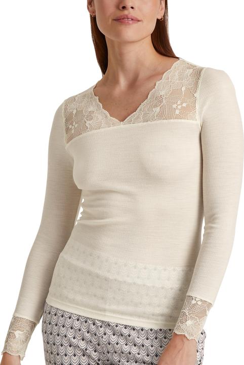 Produktbild Calida Langarm-Shirt aus Wolle-Seide (L)
