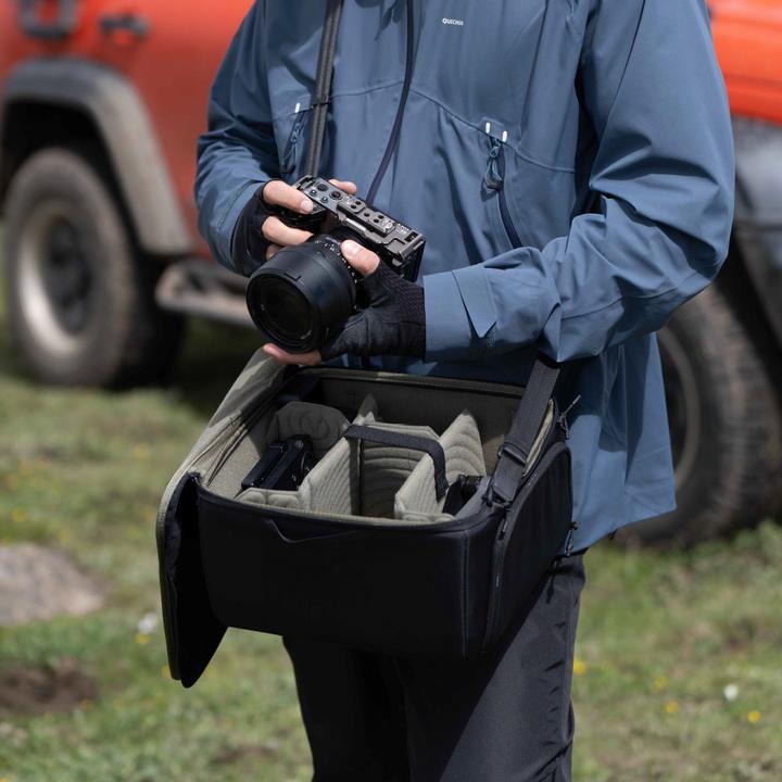 Actual product image Pgytech XS backpack insert (Camera inner pocket)