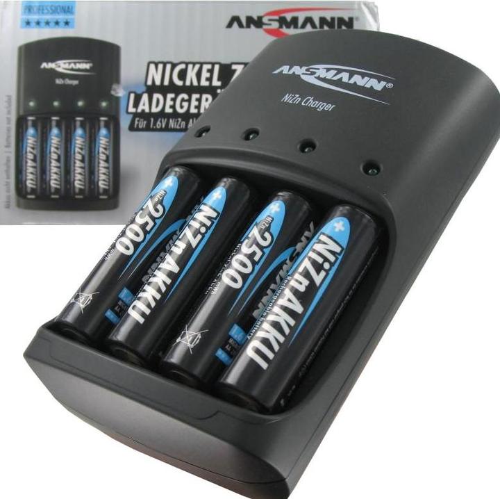Immagine prodotto Ansmann Caricabatterie NiZn (1 pz., AAA, Caricabatterie senza batteria)