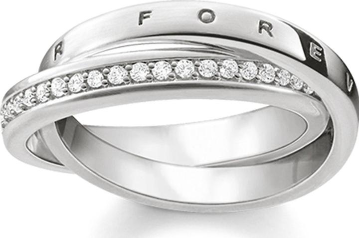 Thomas Sabo Ring Together Forever (54, 925 Silber)