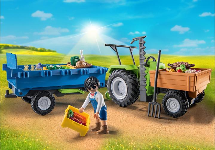Produktbild Playmobil Traktor mit Anhänger (71249, Playmobil Country)
