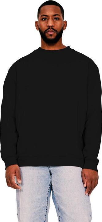 Universal Textiles Sweatshirt aus ringgesponnener Baumwolle mit verlängertem Ausschnitt in Übergrösse
