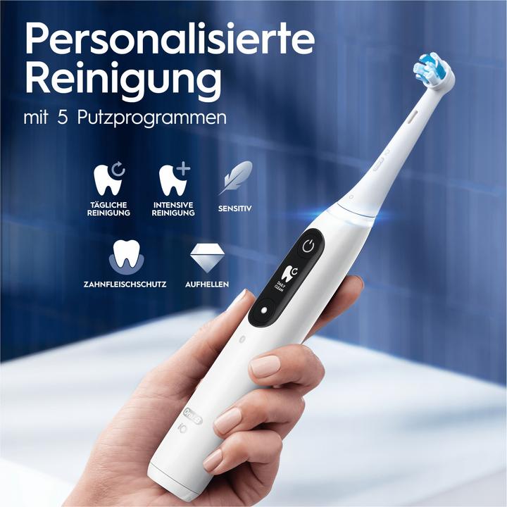 Actual product image Oral-B iO 7 + Sensitive (Oscillating toothbrush)