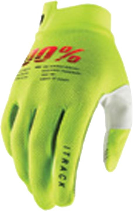 Produktbild 100% iTrack Handschuhe fluo gelb S (S)