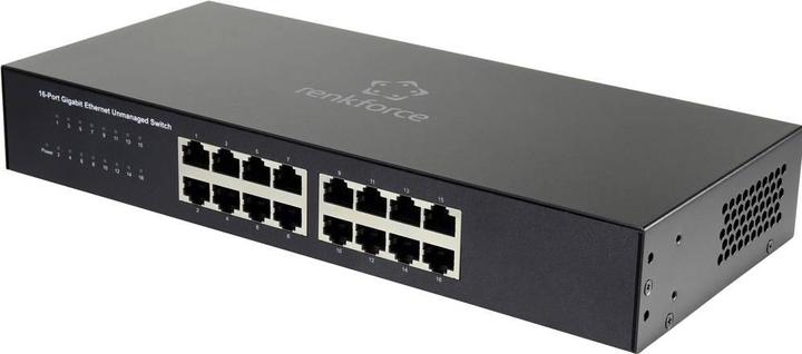 Actual product image Renkforce 16Port Gigabit Switch (16 Ports)