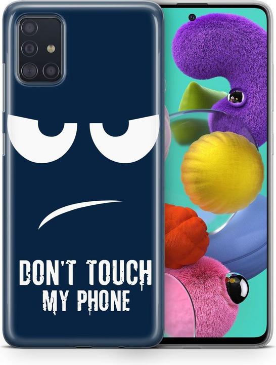Dont Touch My Phone Blue