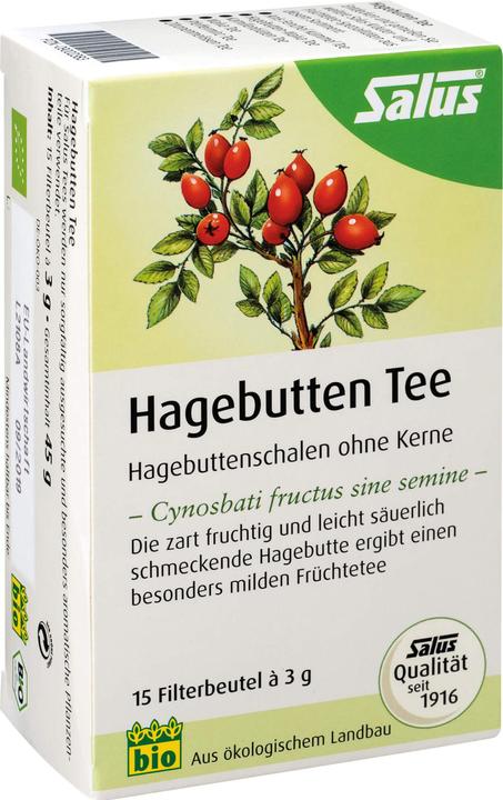 Produktbild Salus Hagebutten Früchtetee, 15 St. Filterbeutel (45 g)