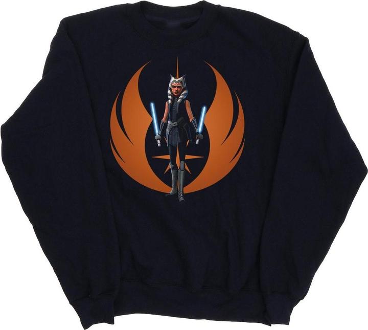 Produktbild Star Wars Clone Wars Ahsoka Rebel Pose Sweatshirt Mädchen (152, 158)