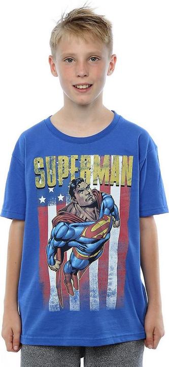 Actual product image Superman Boys Flight Cotton T-Shirt (140, 146)