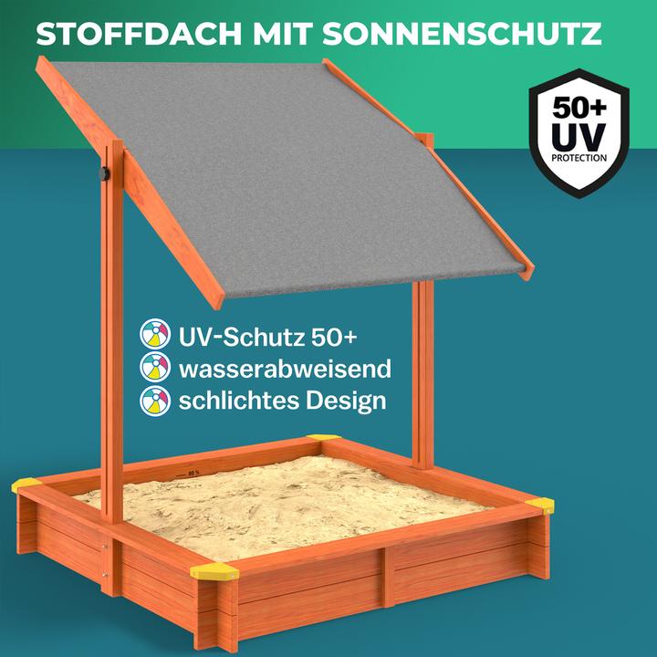 Actual product image Spielwerk Max with sun canopy