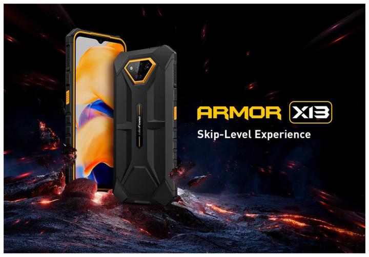 Actual product image Ulefone Armor X13 (64 GB, Black, 6.52", Dual SIM, 50 Mpx, 4G)