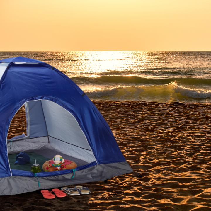 Produktbild Relaxdays Popup (Wurfzelt, 1.38 kg, 3 Personen)