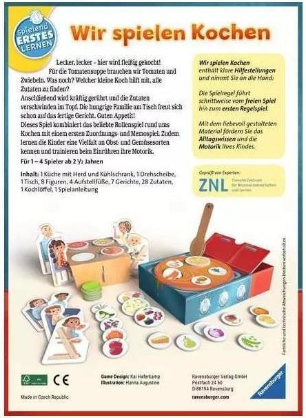Actual product image Ravensburger We play cookery (German)