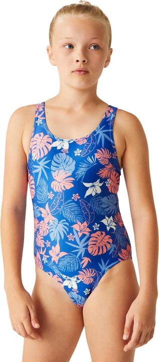 Actual product image Regatta Girls Katrisse Family Hawaiian One Piece Swimsuit (164)