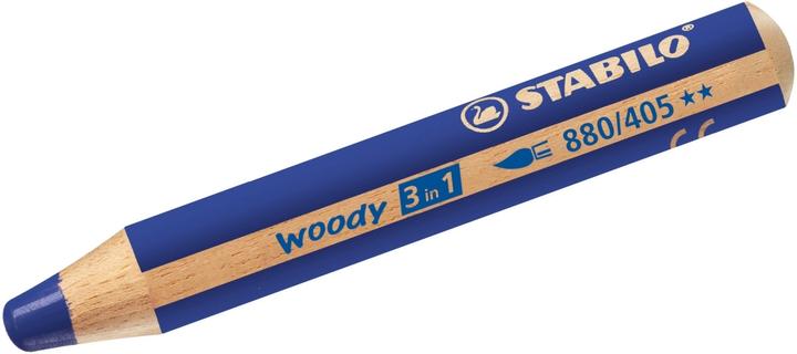 Produktbild STABILO woody 3 in 1 Buntstift (Ultramarinblau, 1 x)
