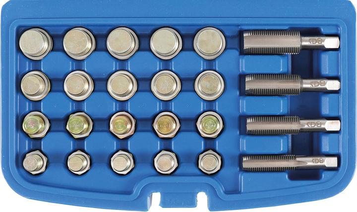 Produktbild BGS Reparatursatz für Öl-Ablass-Gewinde 64-tlg.